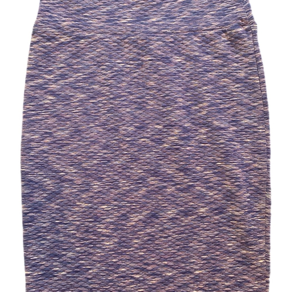 LuLaRoe Purple and Pink Pencil Skirt